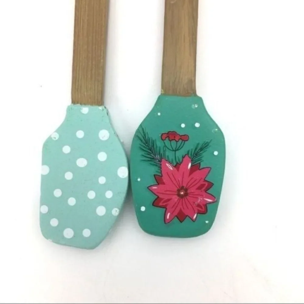 Pioneer Woman Holiday Ornaments 2021 Set Of 4 Rolling Pin Measuring Cup Spatulas